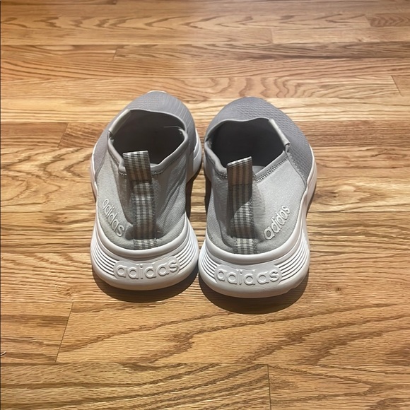 adidas Gray Slip-On Athletic Shoes - Picture 2 of 4